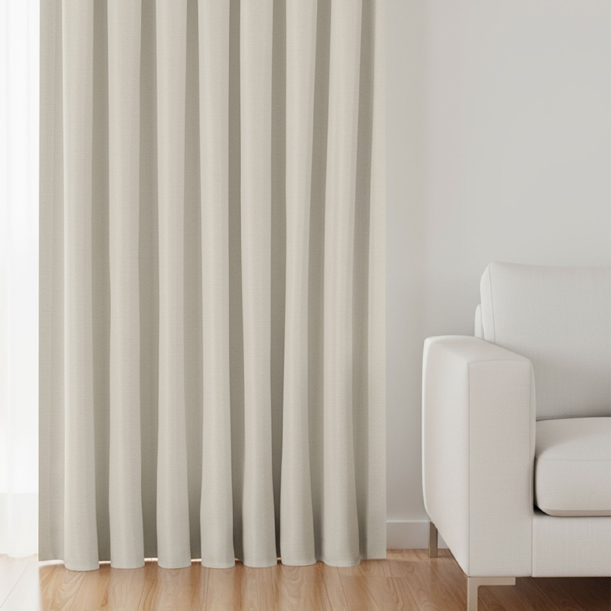 resm Taç Karartma Fon Perde Vizon (Max Yükseklik : 280 cm)