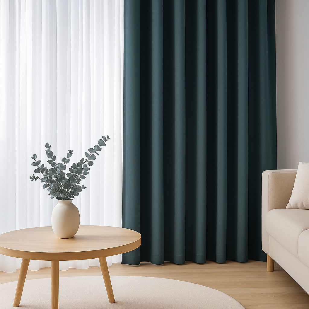 resm Taç Karartma Fon Perde  Koyu Gri (Max Yükseklik : 280 cm)