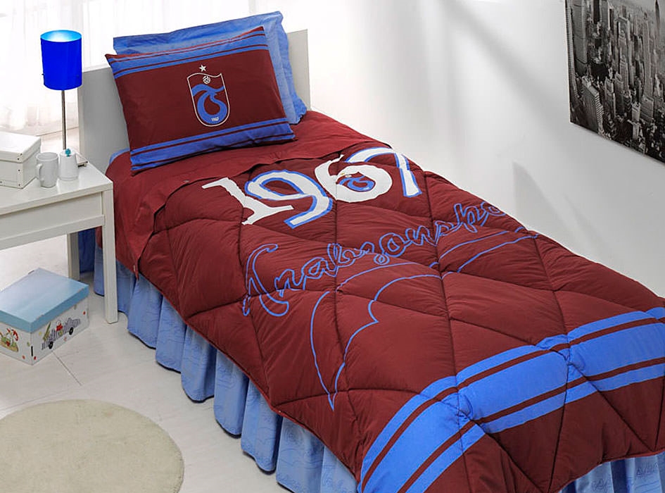 resm Trabzonspor Logo Pamuk Lisanslı Uyku Seti