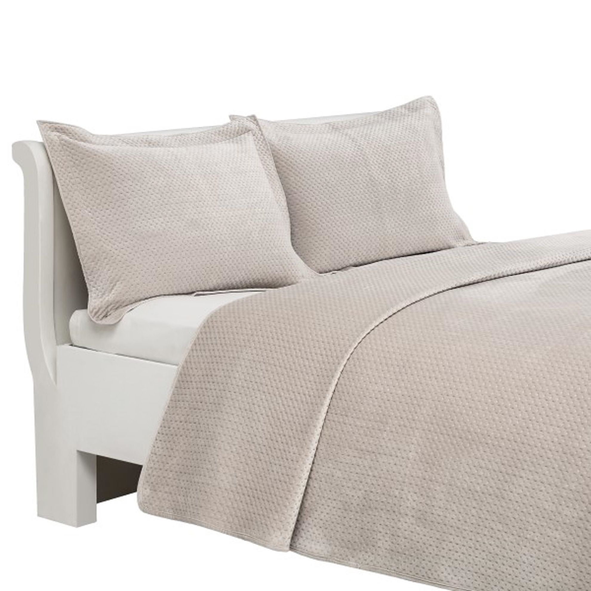 resm Linens Glace Tek Kişilik Yatak Örtüsü Bej