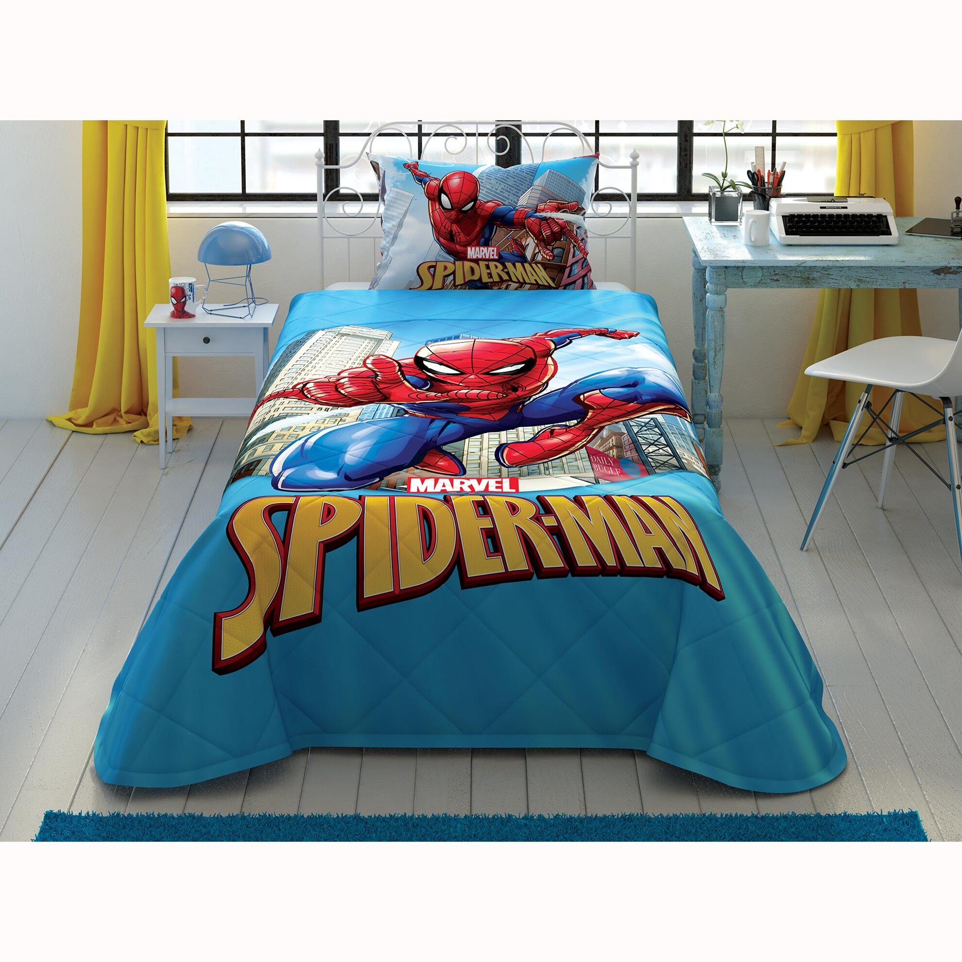Disney Spiderman Classic Yatak Örtüsü Seti 47524 Taç