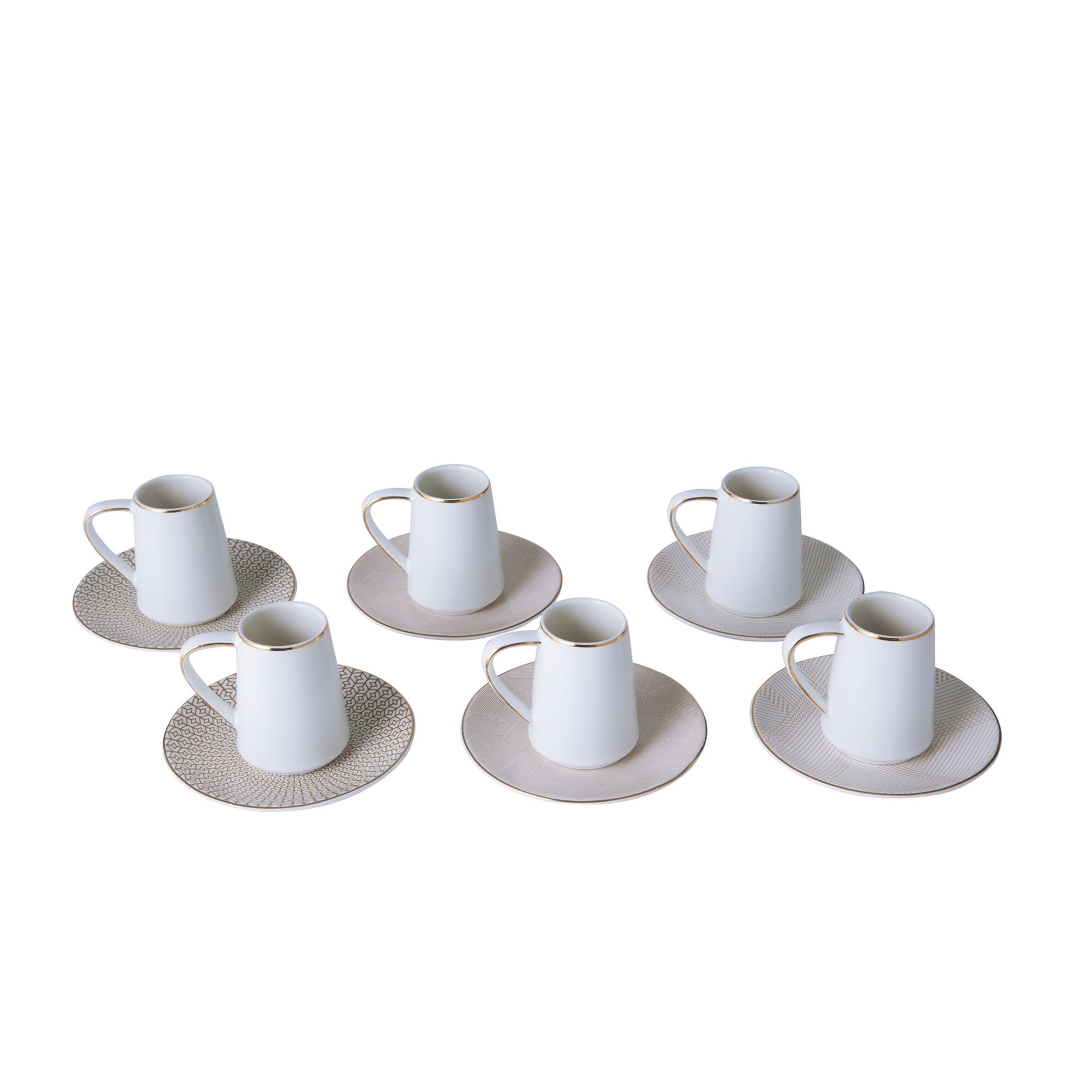 resm Pierre Cardin Elegant 6'lı Kahve Fincanı Seti