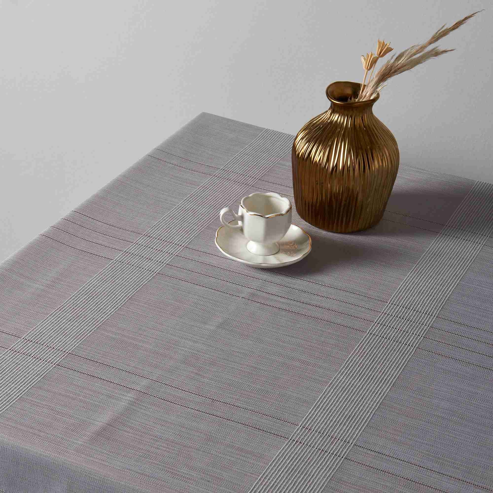 resm Linens Basic 160x260 cm Masa Örtüsü Gri