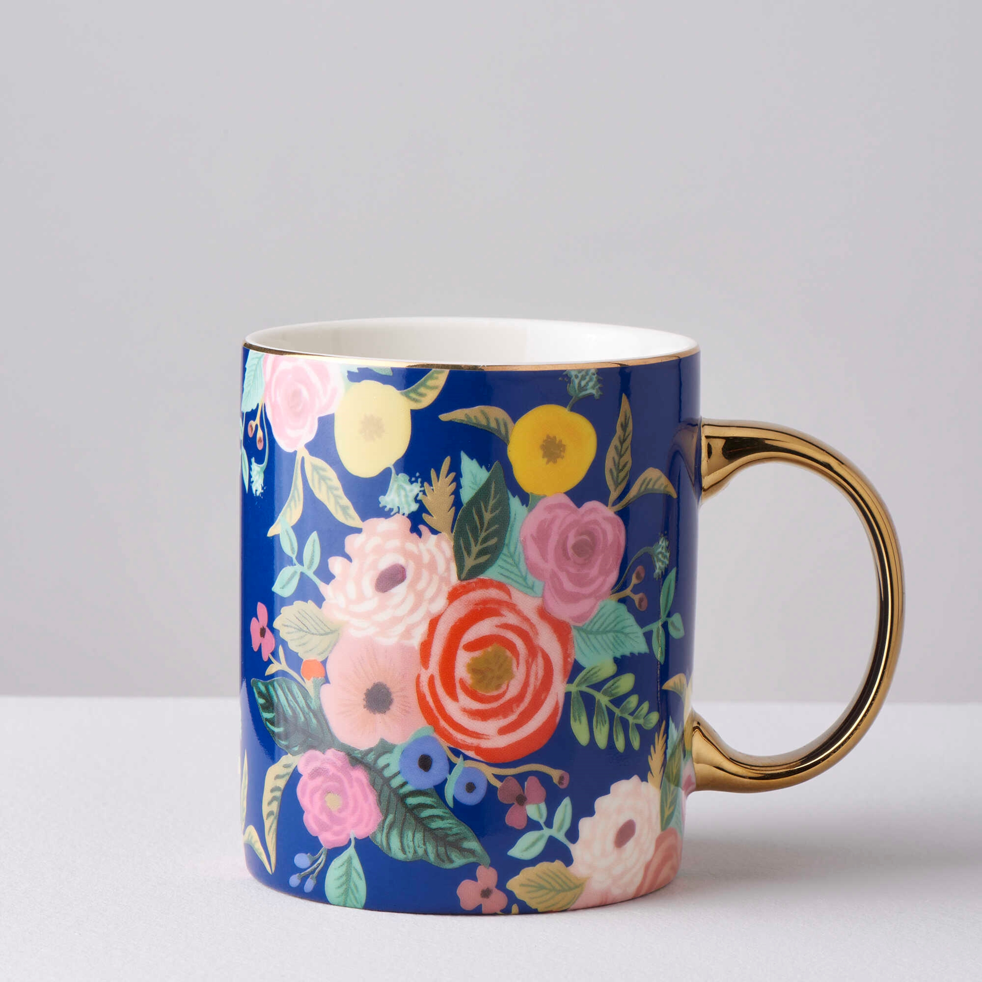 resm Linens Lily Porselen 330 ml Mug Mavi