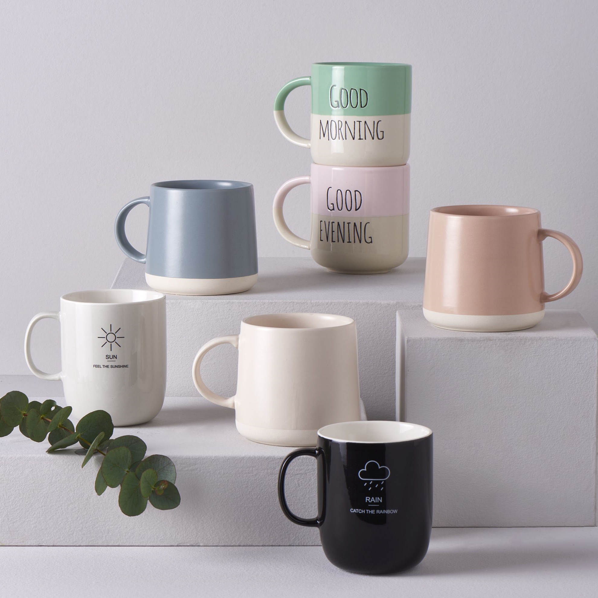 resm Linens Alive 430 ml Mug Gri