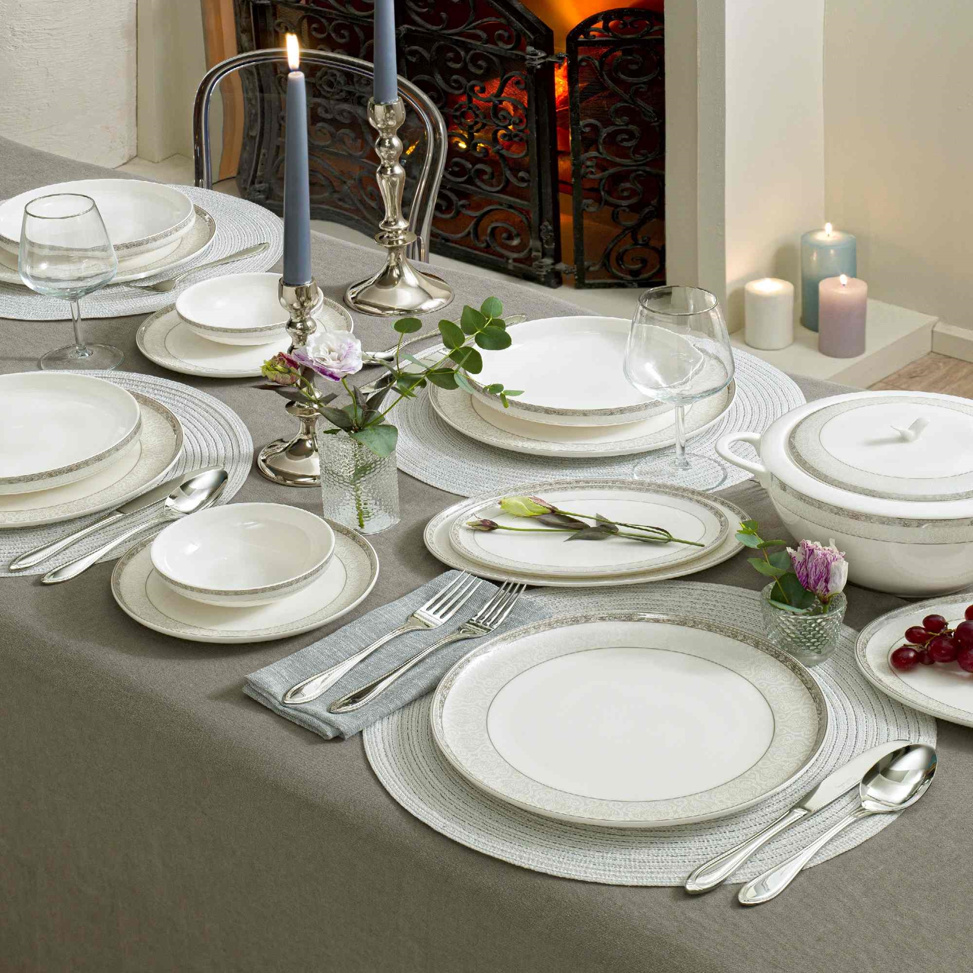 resm Pierre Cardin Catherin 60 Parça Yemek Takımı