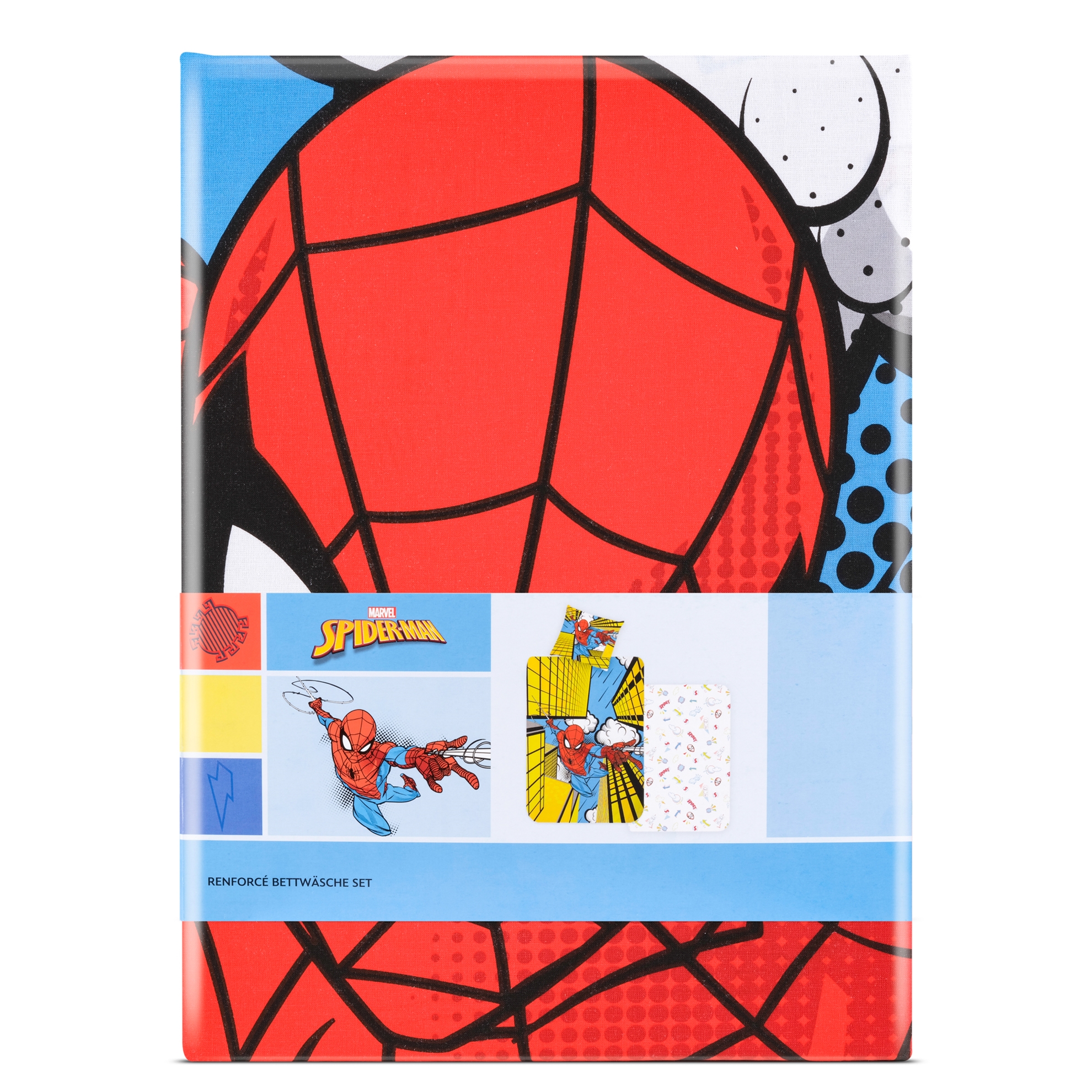 resm Lisanslı Spiderman Pamuk Çift Kişilik Çift Taraflı Nevresim Seti