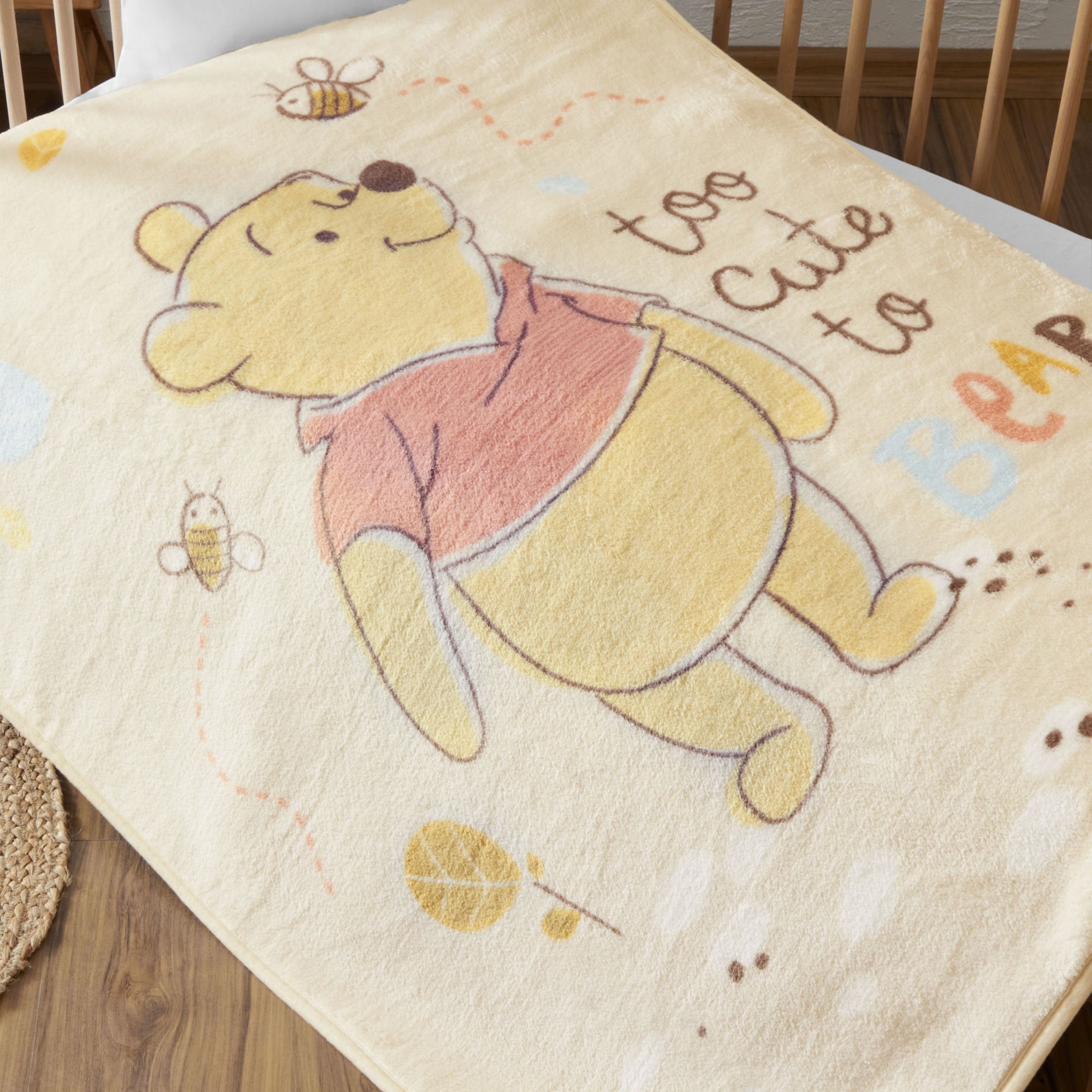 resm Lisanslı Disney Winnie The Pooh Sweet Baby Bebek Battaniye