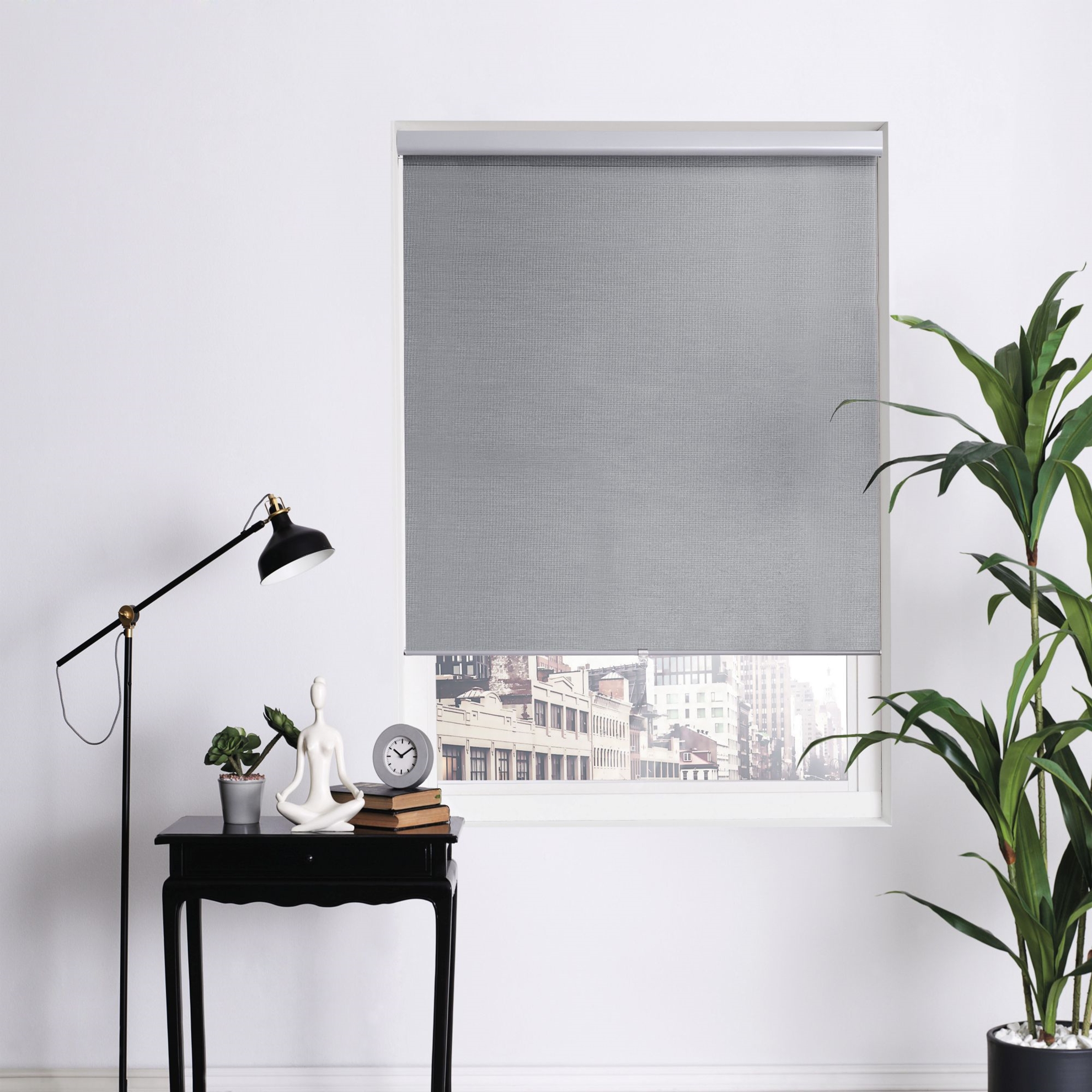resm Taç  Güneşlik Stor Perde Gri 100X200 cm
