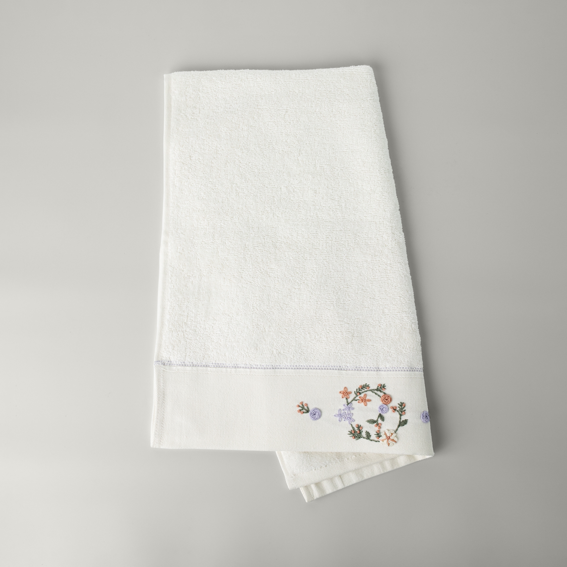 resm Linens Lılla Bambu Yüz Havlusu 50X85 Cm Ekru