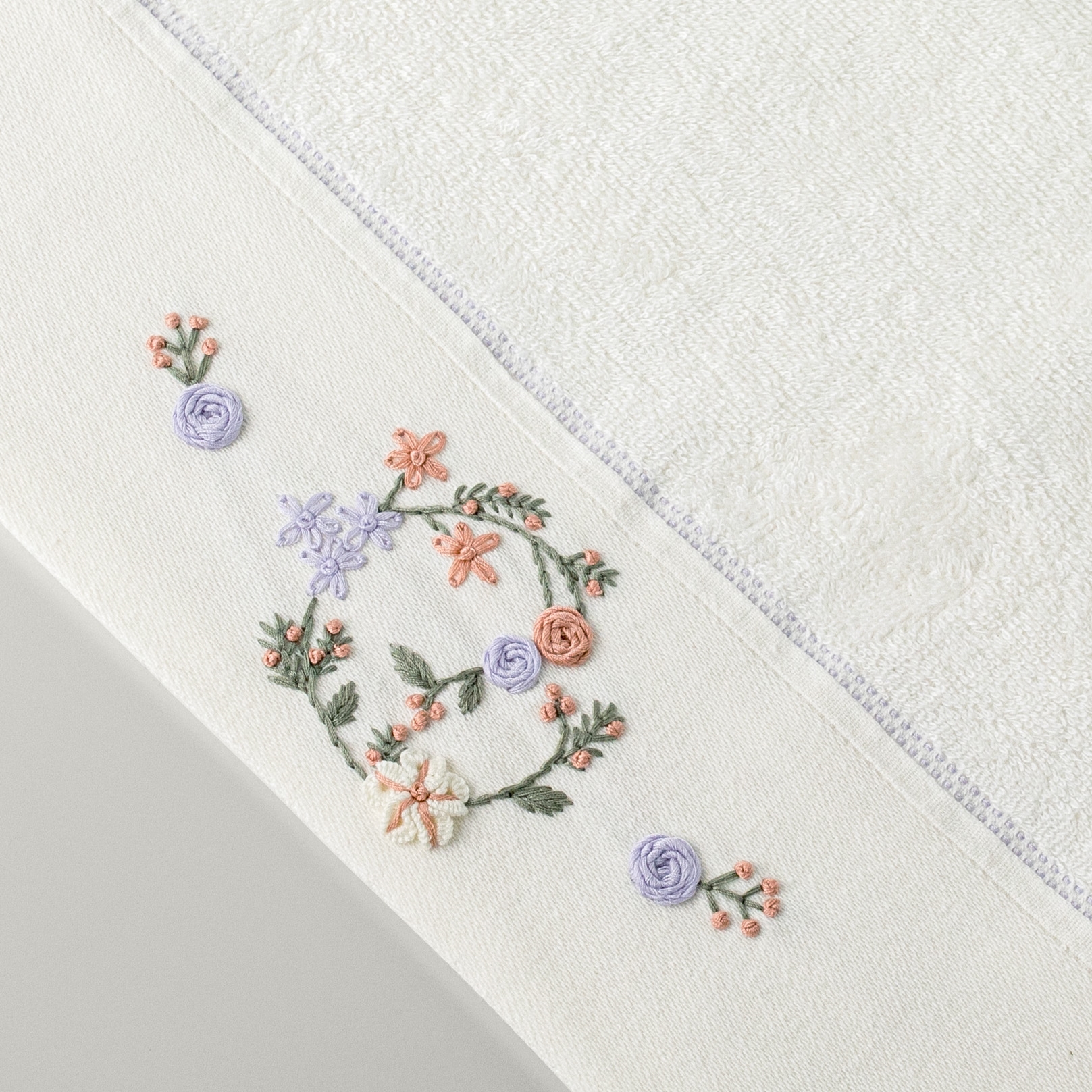 resm Linens Lılla Bambu Yüz Havlusu 50X85 Cm Ekru
