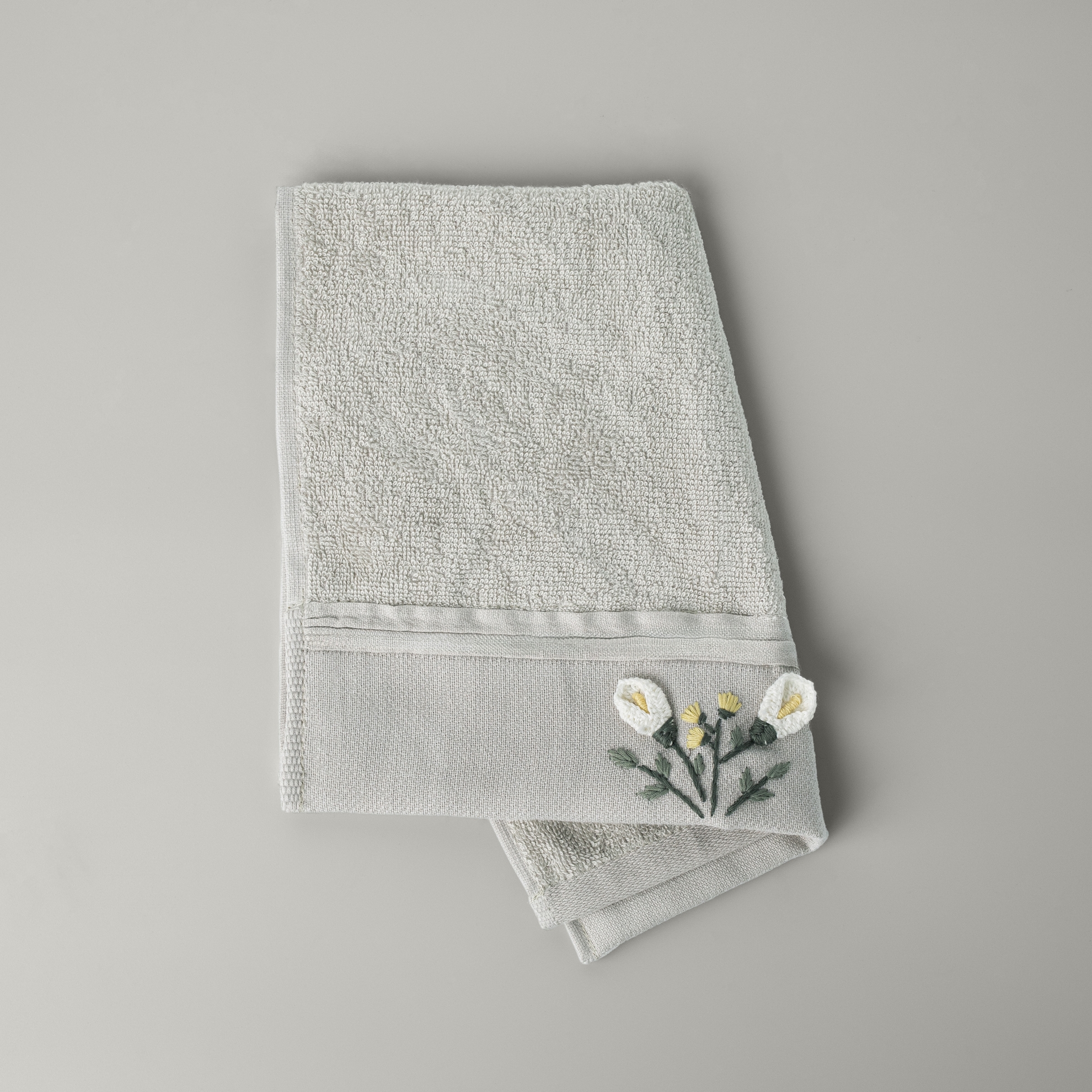 resm Linens Tılly Bambu El Havlusu 30X45 Cm Stone