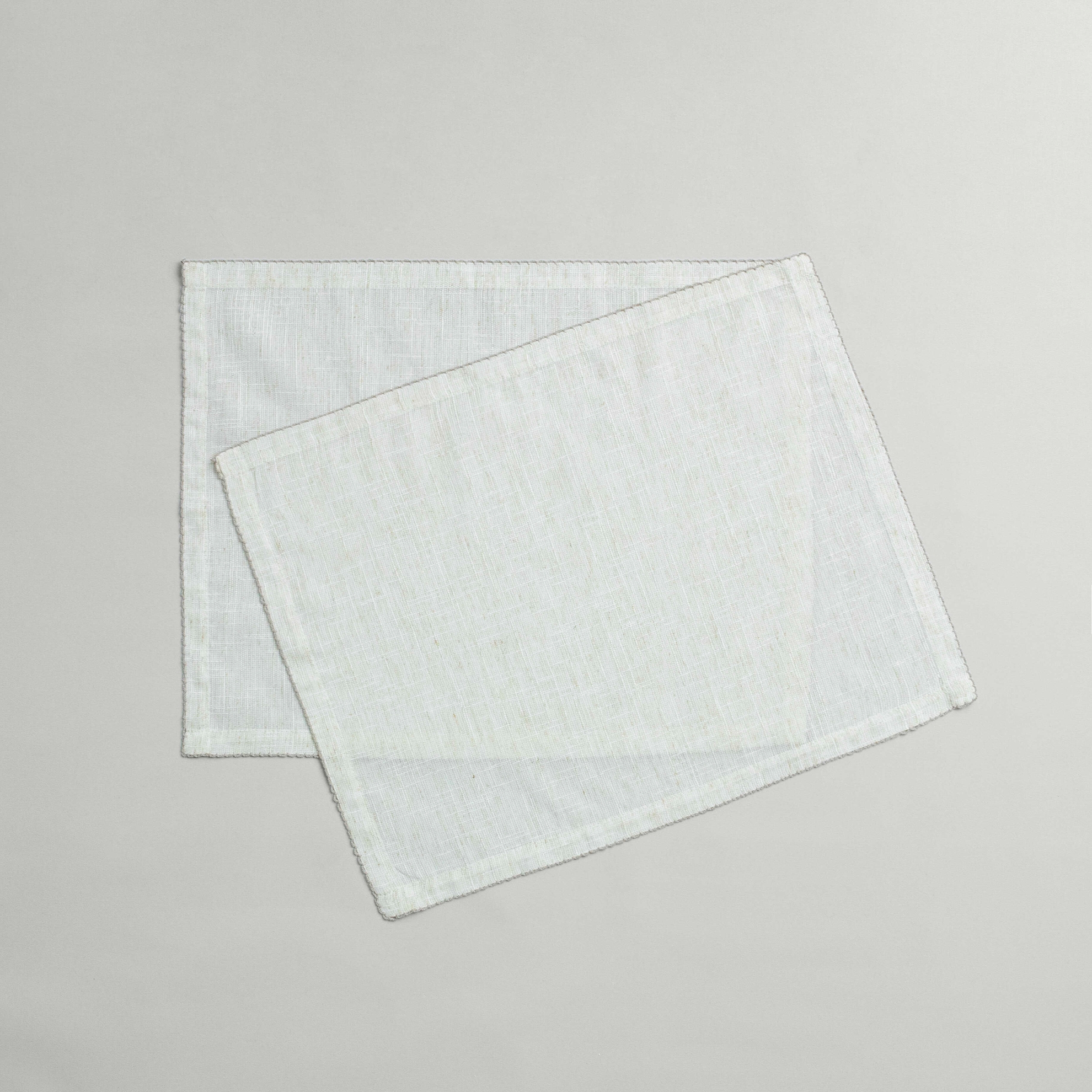 resm Linens Leora 2'li 35x45 cm Peçete Natural