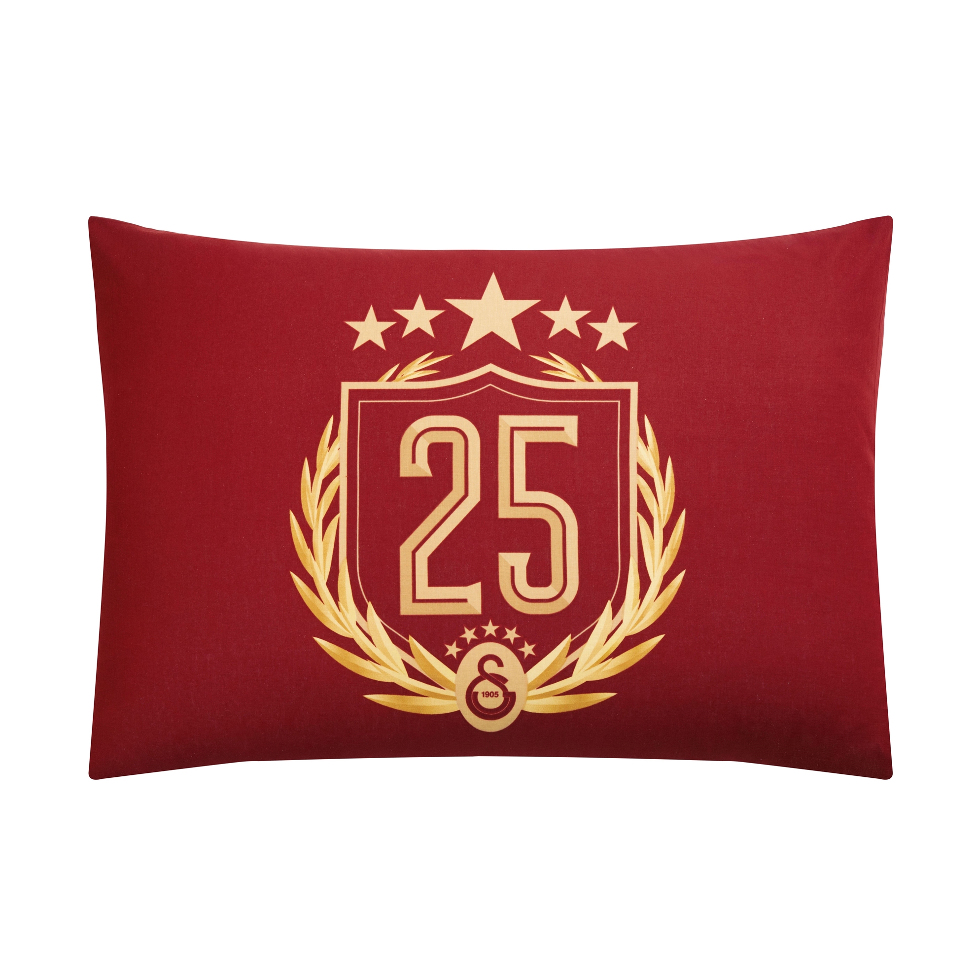 resm Taç Lisanslı Galatasaray 25.Şampiyonluk 2'li Yastık Kılıfı Seti