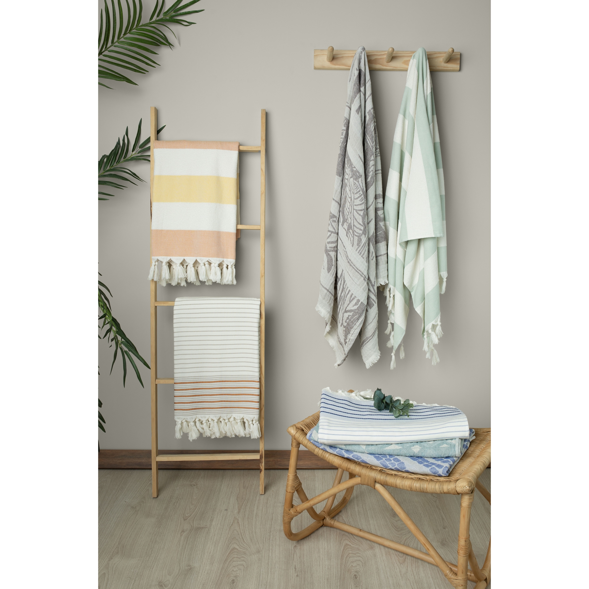resm Linens Tessy 90X170 cm Peştamal Mavi
