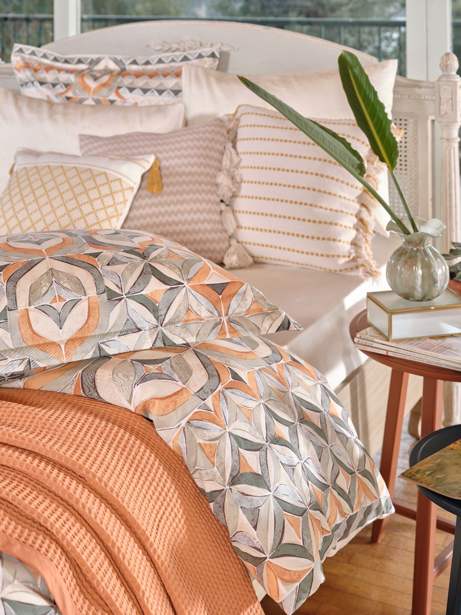 resm Linens Keinza 45x45 cm Kırlent Kılıfı Hardal