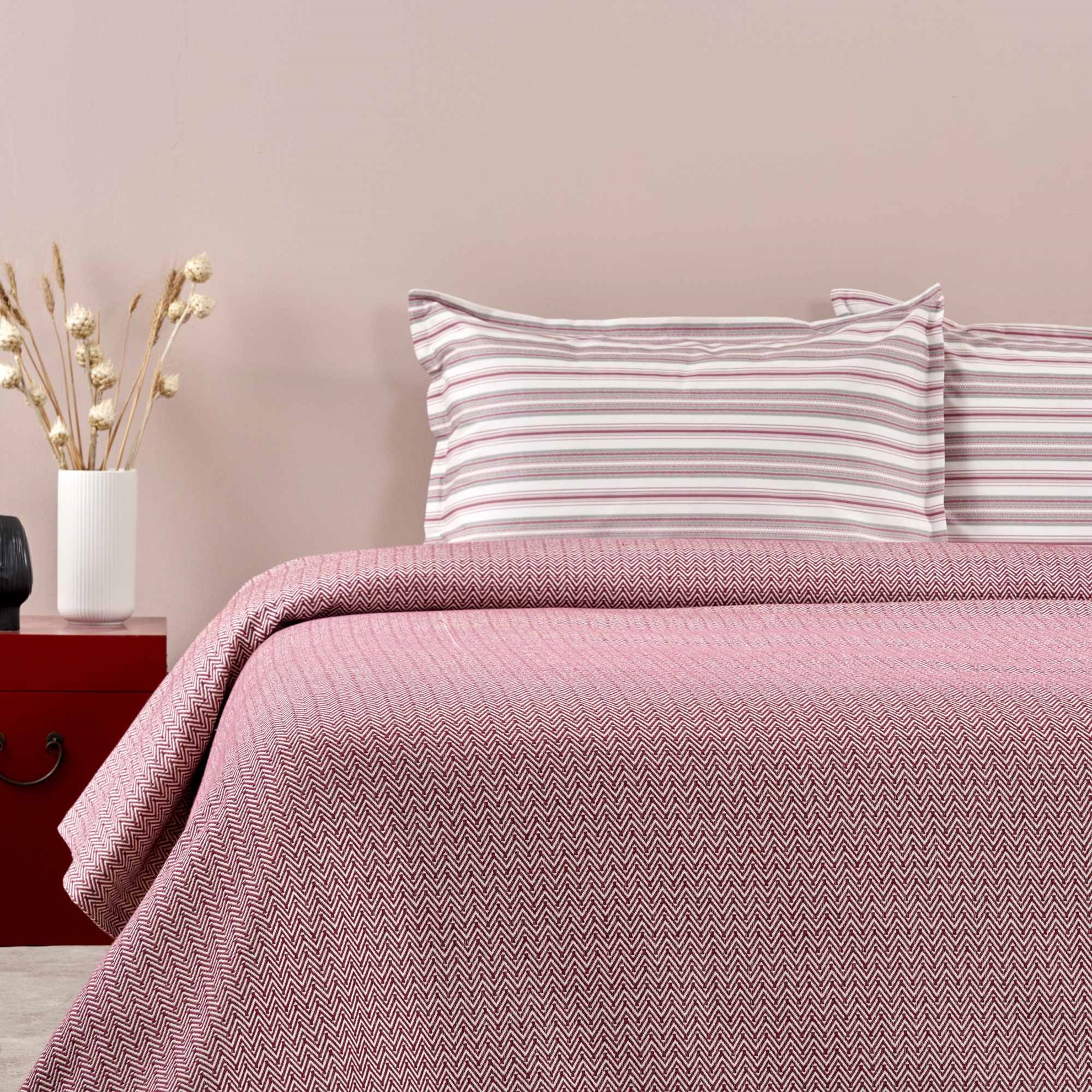 resm Taç Royal Çift Kişilik Softly Set Bordo