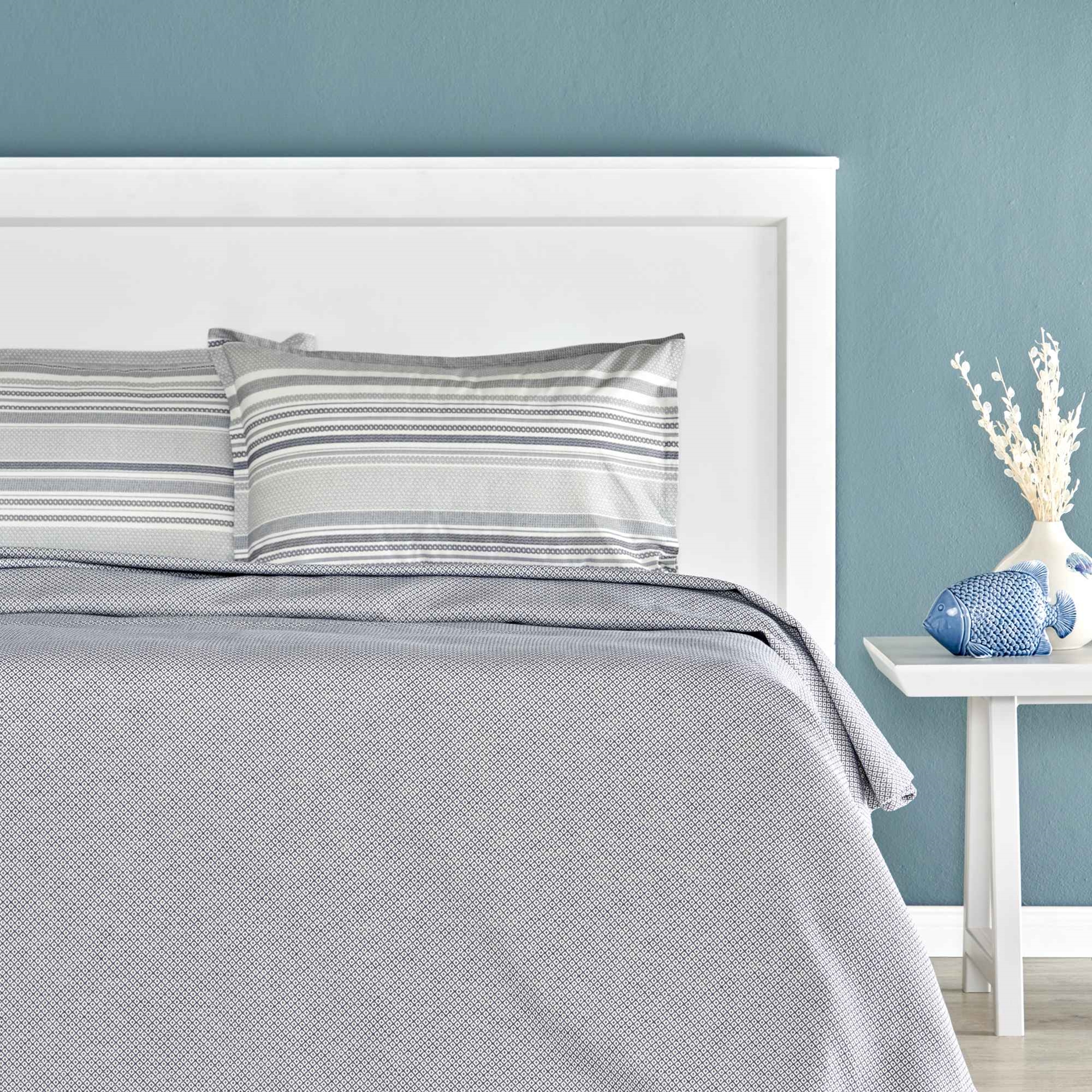resm Taç Soho Çift Kişilik Softly Set Mavi