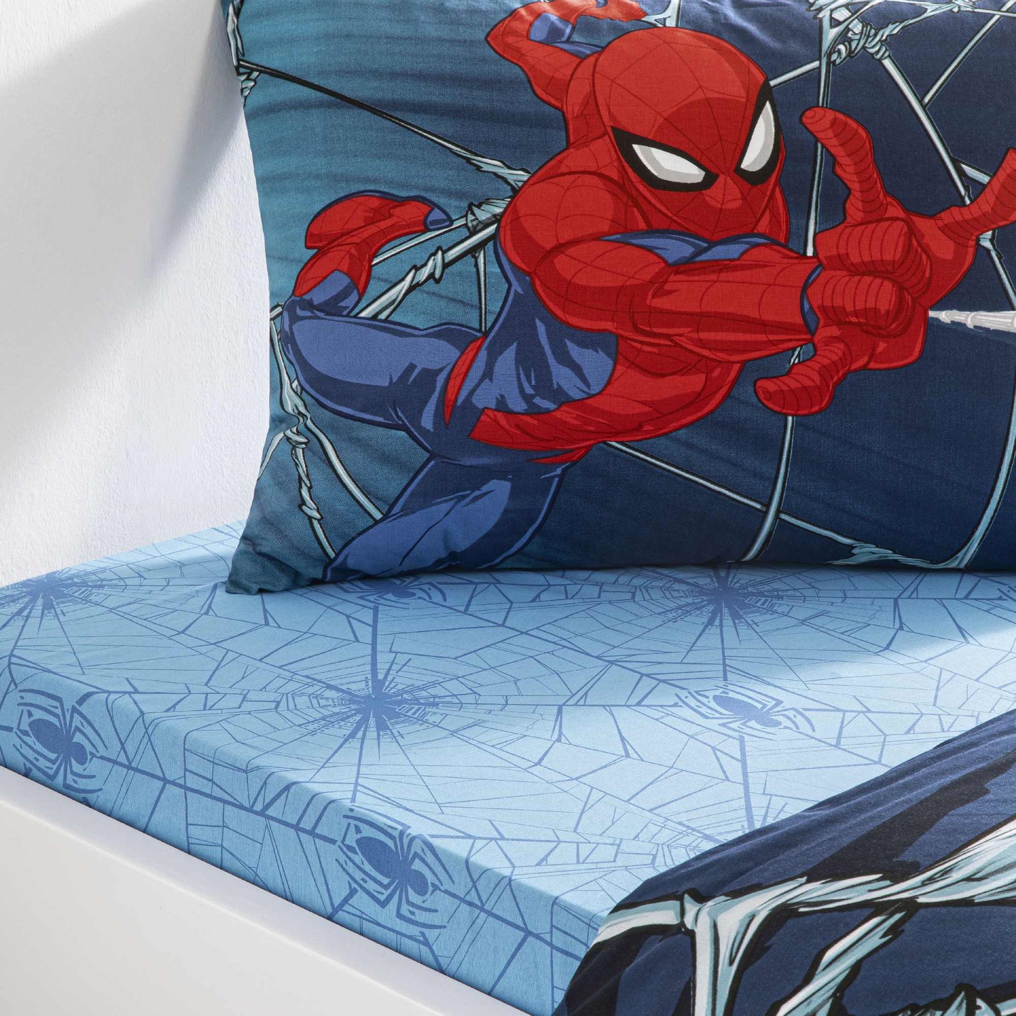resm Taç Lisanslı Spiderman Rise Tek Kişilik Pamuk Nevresim Takımı