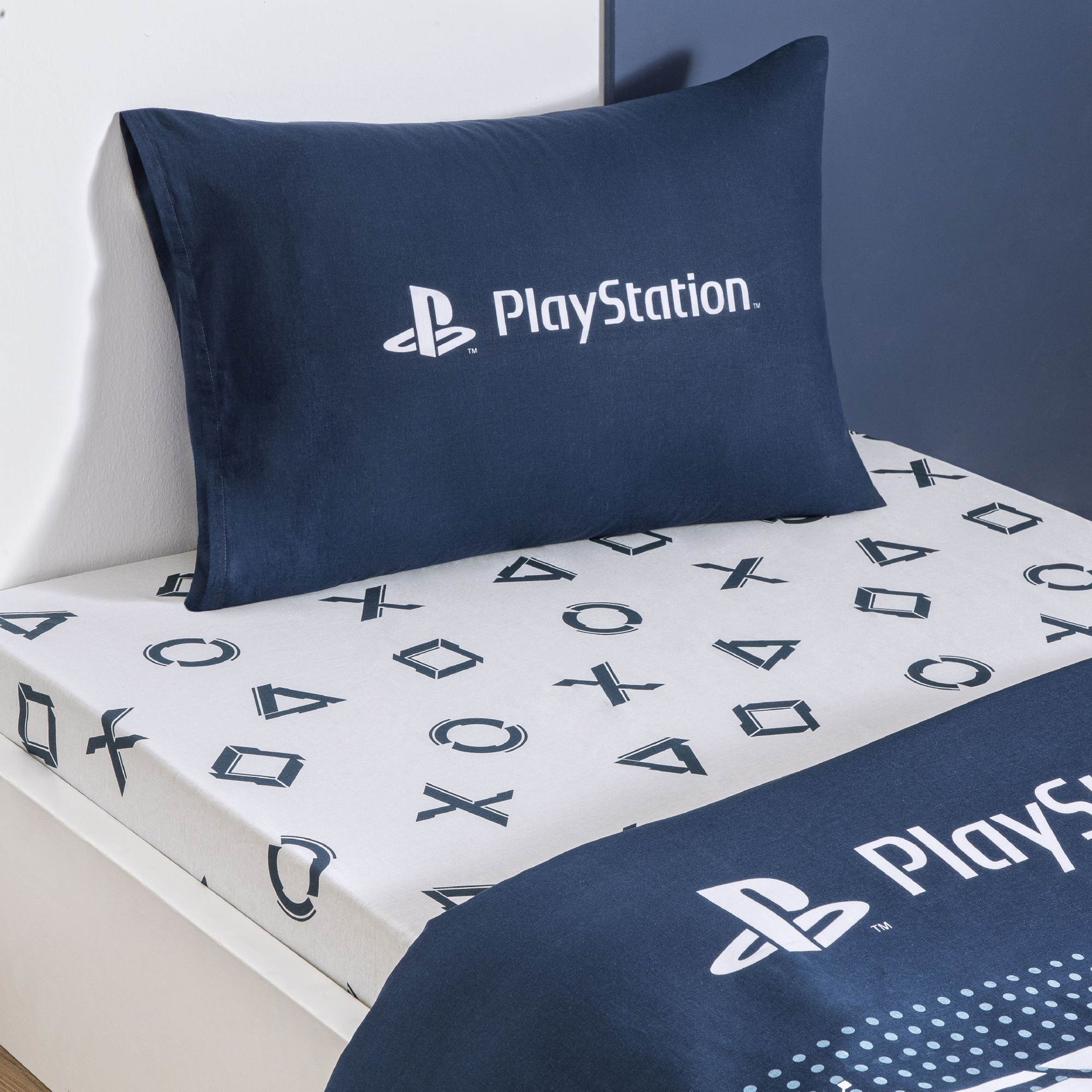 resm Taç Lisanslı Playstation Game on Tek Kişilik Pamuk Nevresim Takımı 120