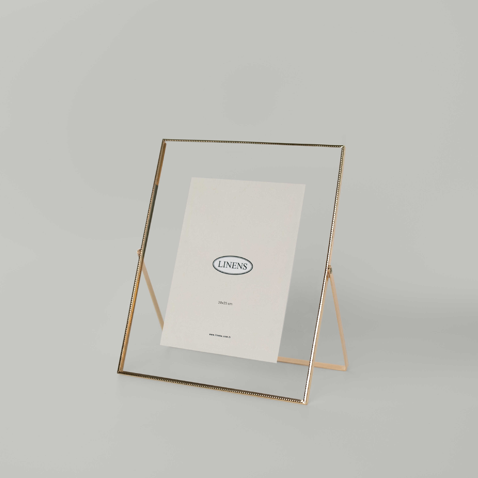 resm Linens Metal Stark 20x25 cm Çerçeve Gold