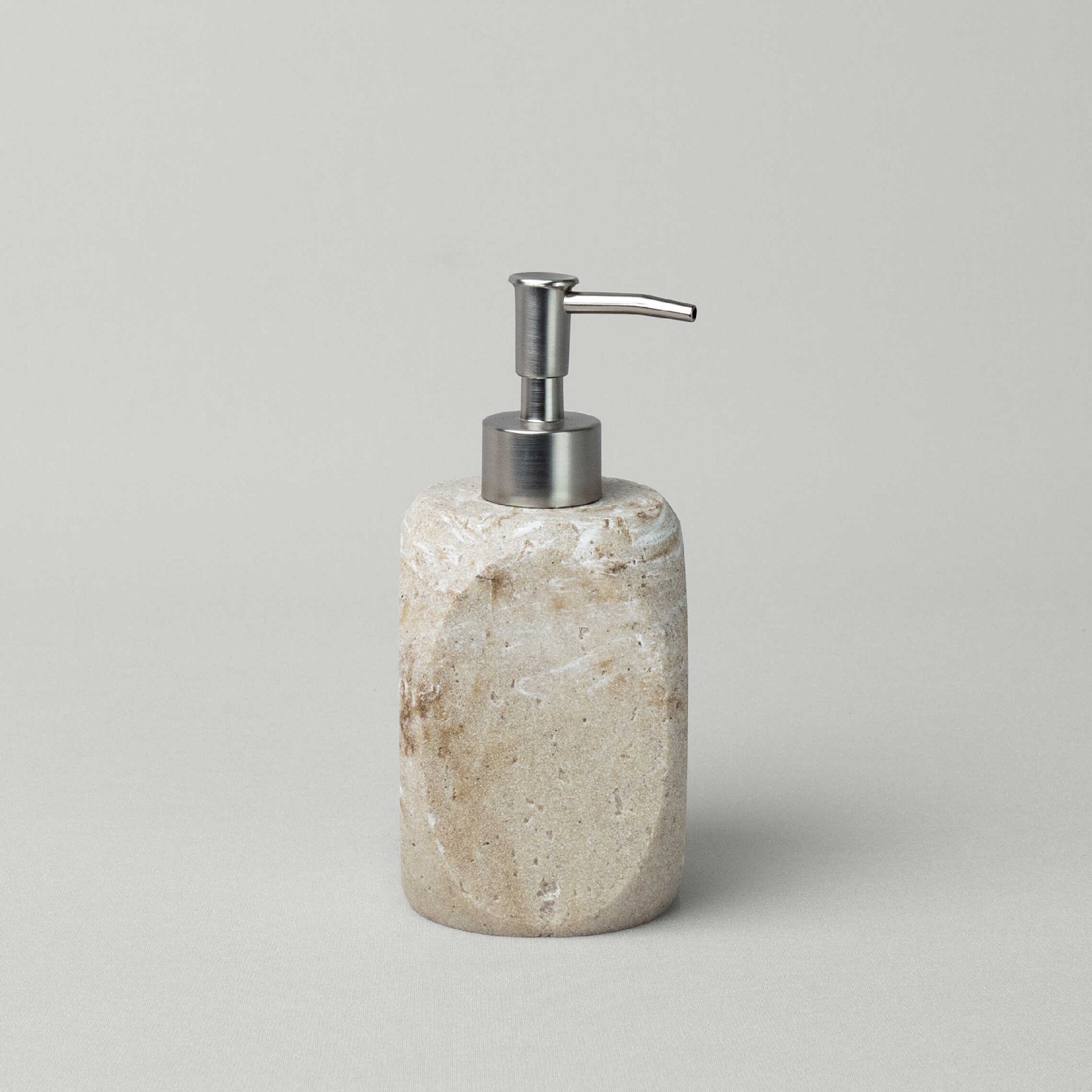 resm Linens Grace 8,8X11,6/17,7 cm Sıvı Sabunluk Bej