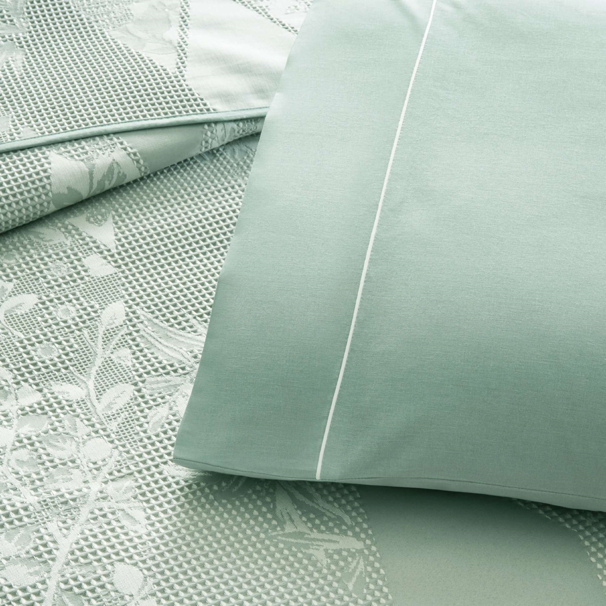 resm Taç Jakar Flava Tek Kişilik Pike Takımı Yeşil