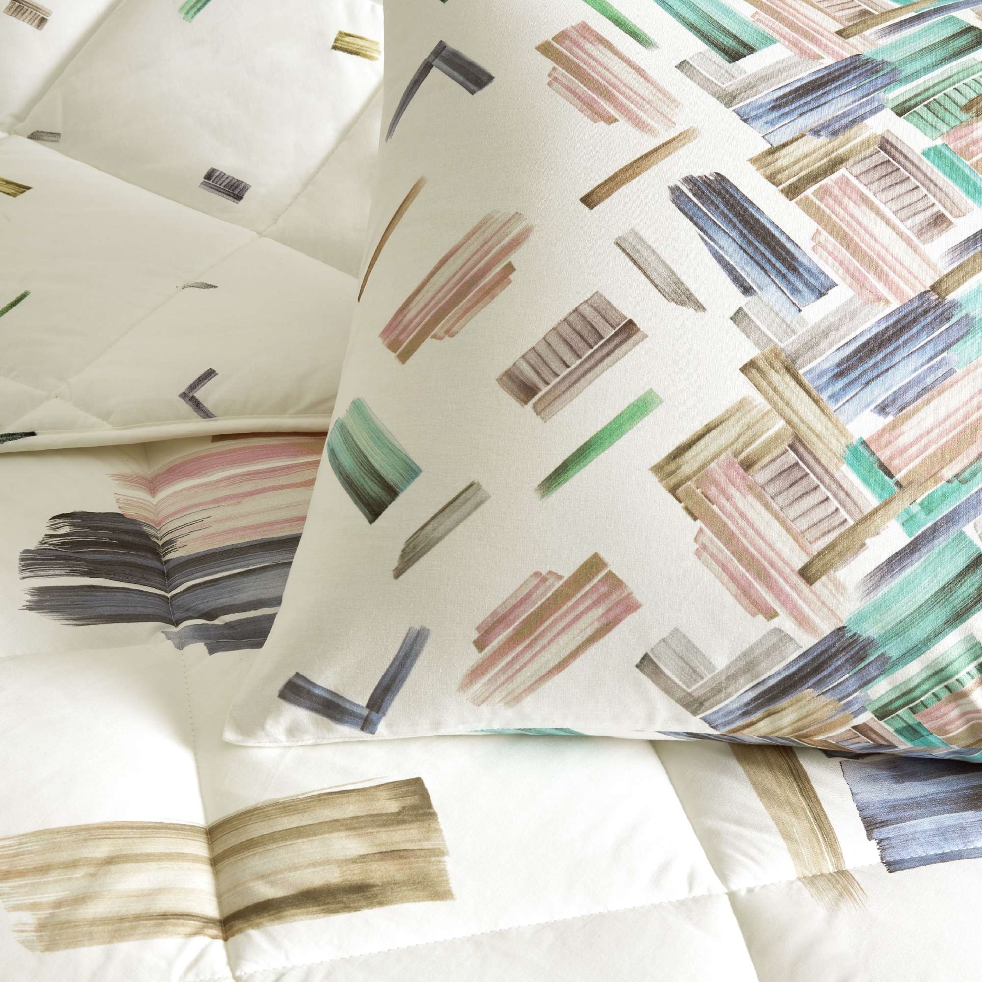 resm Taç Rance Ranforce Çift Kişilik Yorgan Set Yeşil