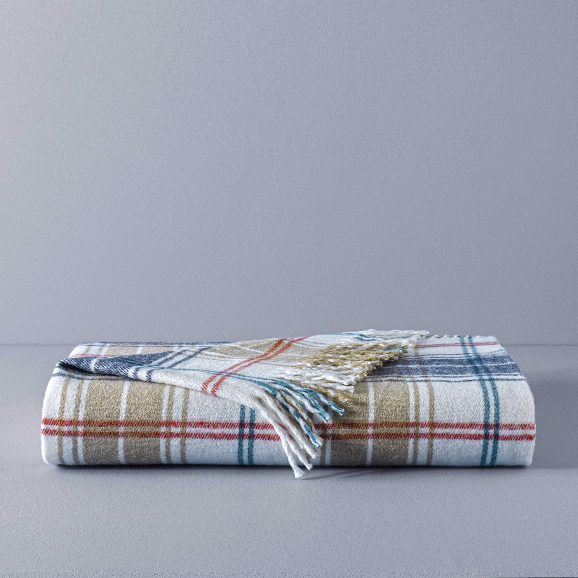 resm Taç Butik Doğu Ekspresi Akrilik Throw Mavi