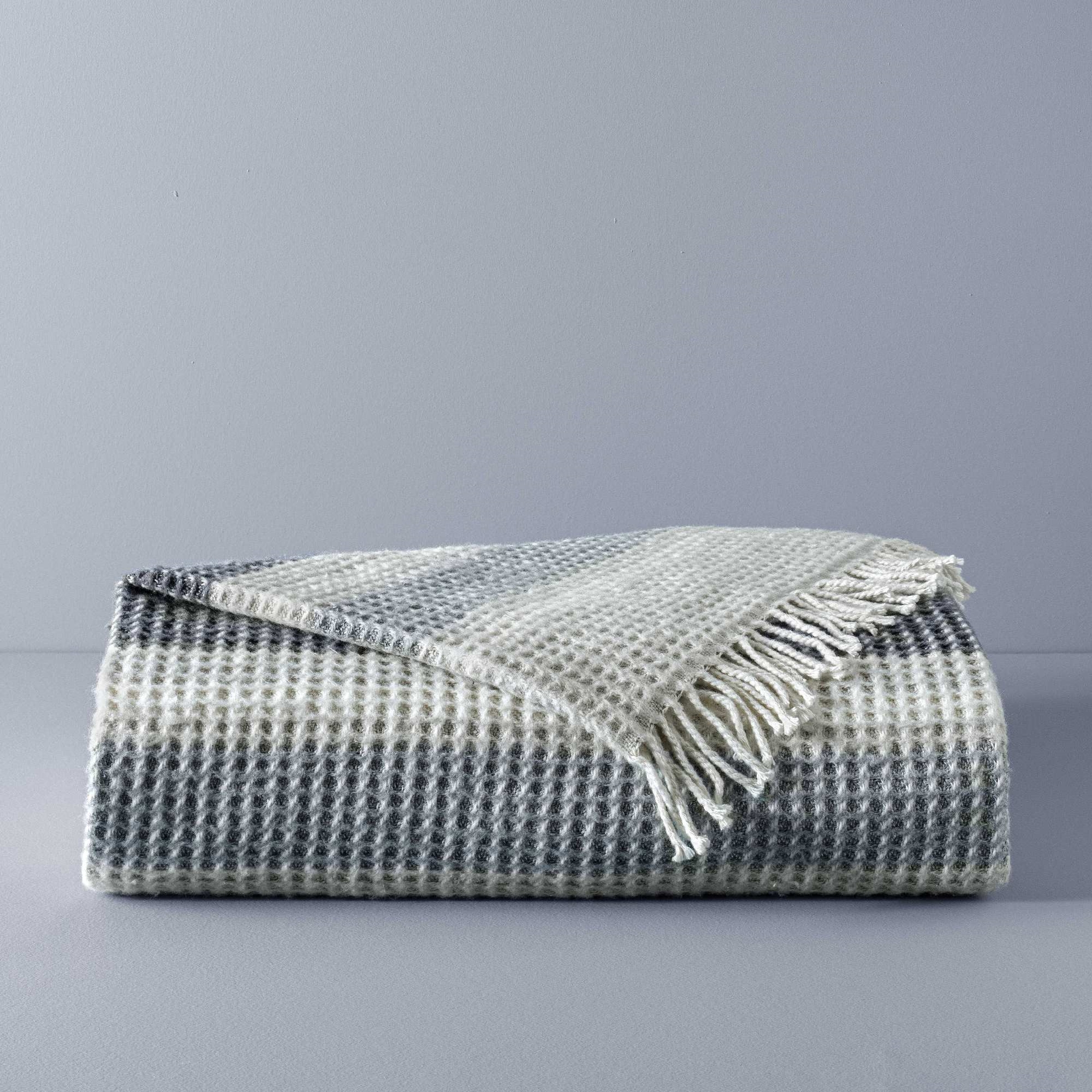 resm Taç Butik Doğu Ekspresi Pamuklu Tek Kişilik Battaniye Gri