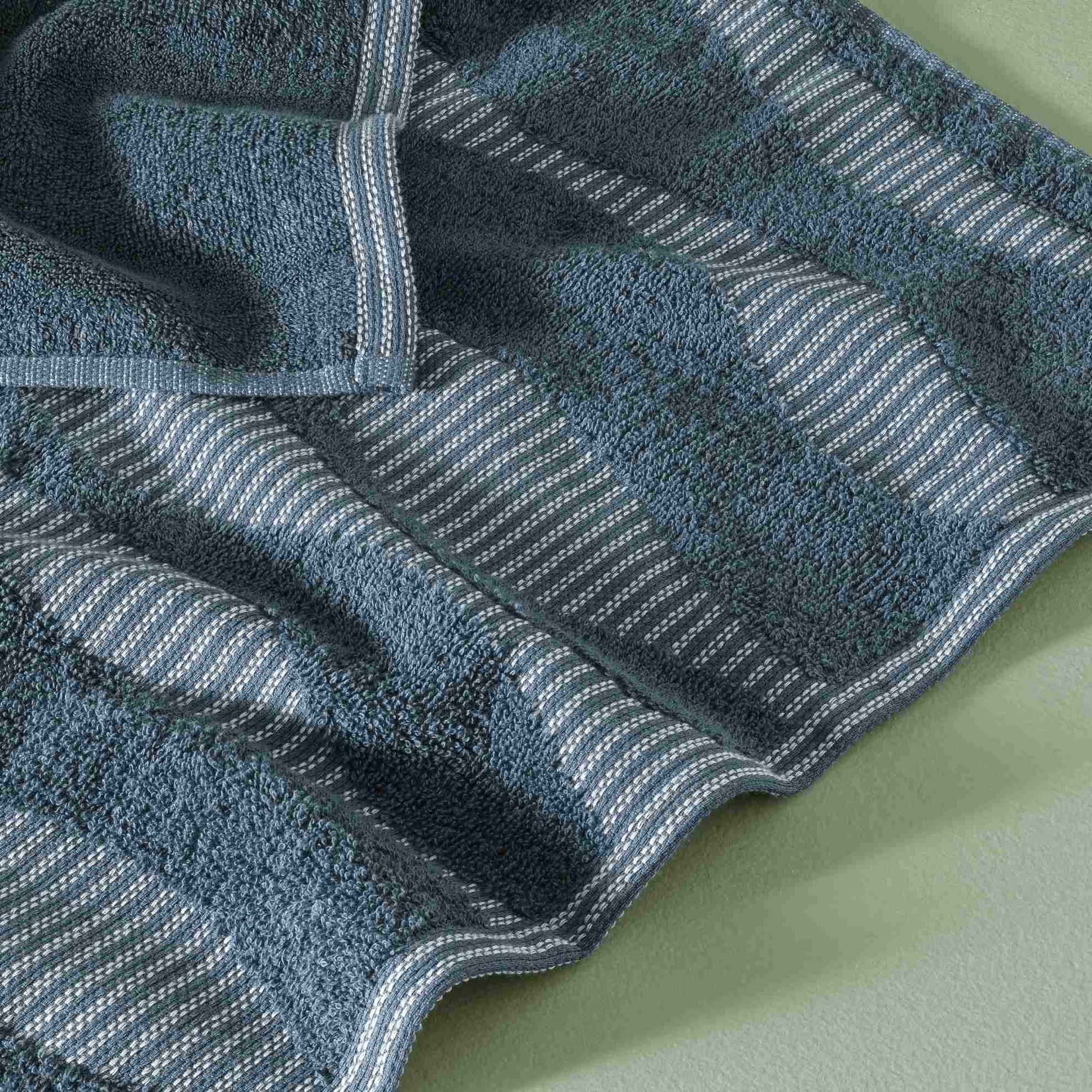 resm Taç Butik Patagonya Pamuk Yüz Havlusu Petrol 50x85