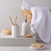 resm Linens Blanc Çöp Kovası Beyaz
