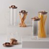 resm Linens Handle Cam-Akasya Kapaklı 1300 ml Sürahi