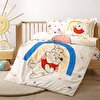 resm Taç Disney Winnie The Pooh Balloon Pamuk Bebek Nevresim Takımı