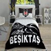resm Taç Lisanslı Beşiktaş Kartal Pamuk Tek Kişilik Complete Set