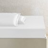 resm Linens Tencel King Çarşaf Beyaz