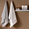 resm Taç Vega Pure Cotton Pamuk Hamam Seti Krem Vizon