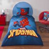 resm Taç Lisanslı Spiderman Classical Tek Kişilik Pamuk Nevresim Takımı