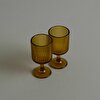 resm Linens Shelby 2'li 300 ml Kadeh Amber