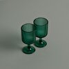 resm Linens Shelby 2'li 300 ml Kadeh Yeşil
