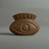 resm Linens Eye 22x10x16 cm Vazo Kahve