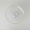 resm Linens Bubble Ayaklı Servis 33 cm Gold