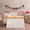 resm Taç Lisanslı Galatasaray Strip Baby Pamuk Nevresim Takımı