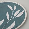 resm Linens Daphne Seramik 28 cm Servis Tabağı Yeşil