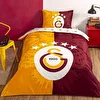 resm Taç Lisanslı Galatasaray 5.Yıldız Tek Kişilik Pamuk Nevresim Takımı 