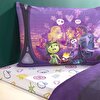resm Taç Lisanslı Disney Inside Out 2 Tek Kişilik Pamuk Nevresim Takımı