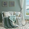 resm Taç Butik Göcek Pike Pamuk Çift Kişilik Pike Yeşil