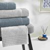 resm Taç Chain Pure Cotton Pamuk Aile Seti Gri Mavi