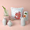 resm Linens Bale Vazo 17x17x20 cm Yeşil