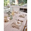 resm Linens Sancia 6x6x7 cm Mumluk Bej